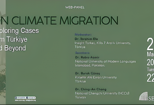 Web Panel On Climate Migration Exploring Cases from Türkiye and